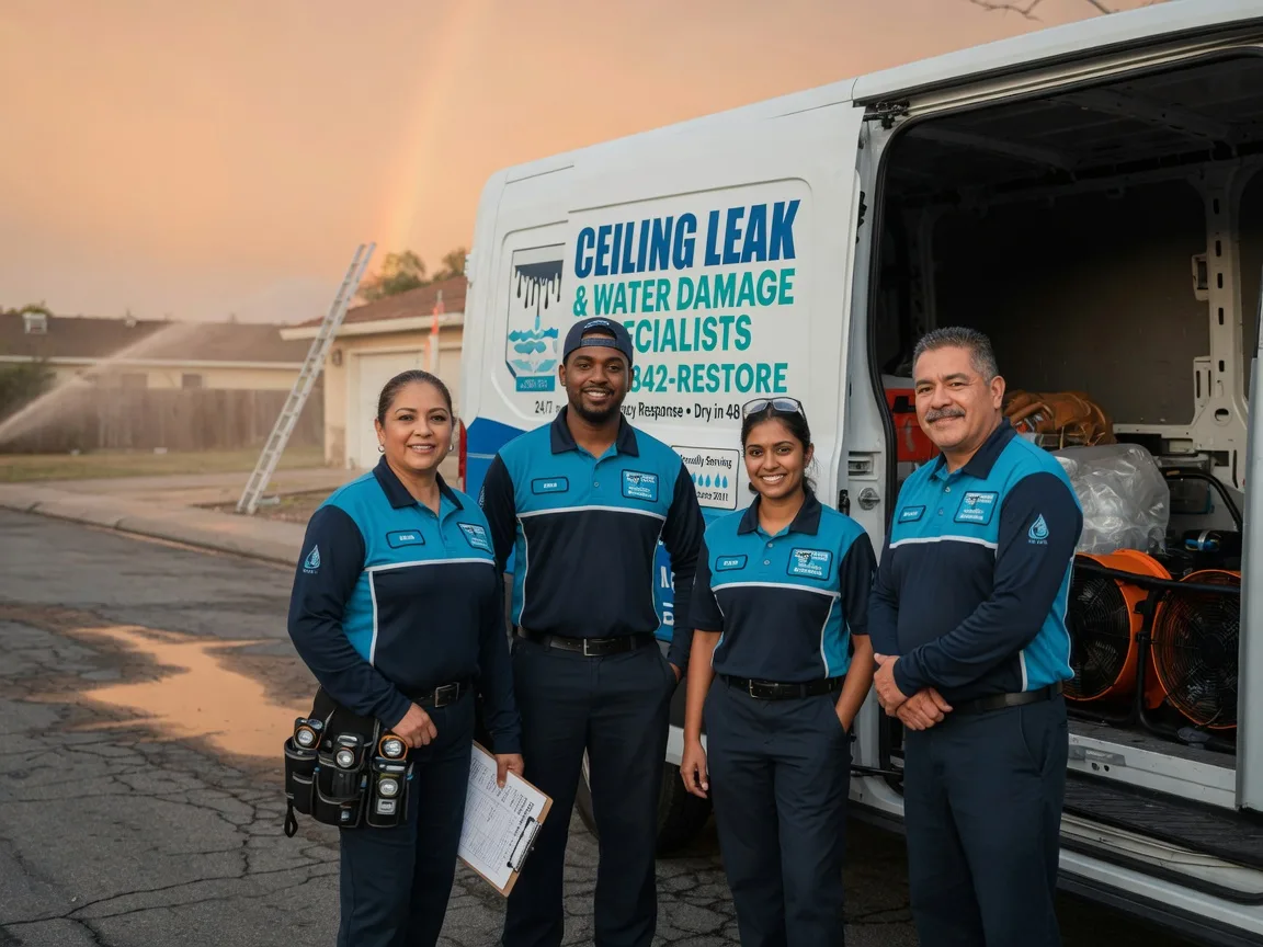 Ceiling Leak Cleanup company in Rio Vista, TX